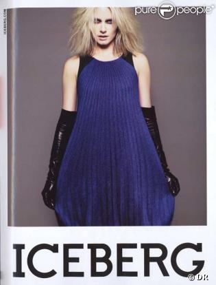 Amber Valetta pose pour Iceberg