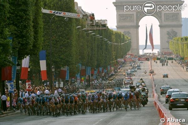 L'arrivée du Tour !