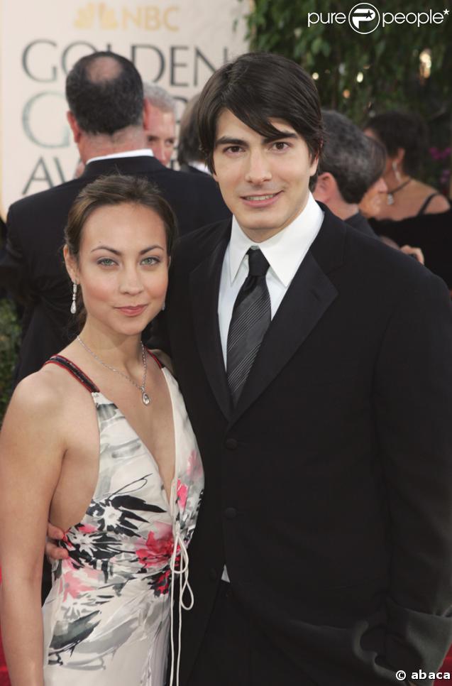 Brendan Routh et Courtney Ford, l'an dernier, aux Golden Globe Awards
