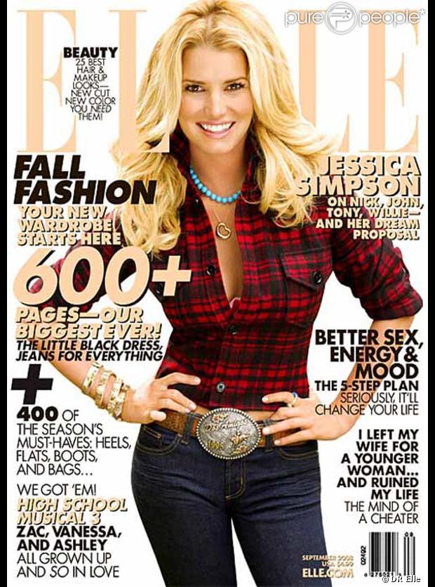 Jessica Simpson pour Elle