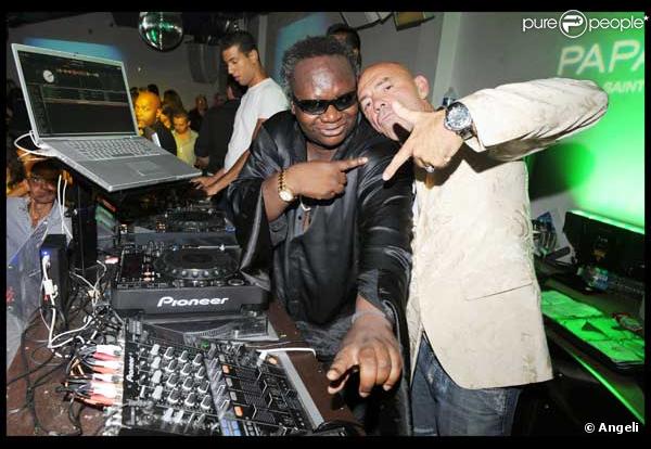 Dj Corti et Magloire au Papagayo à St-Tropez