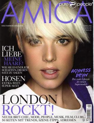 Agyness Deyn pour Amica