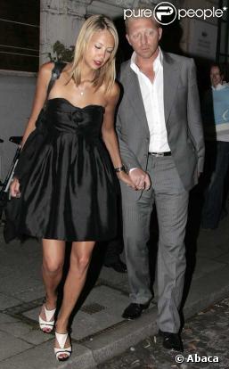 Boris Becker et sa fiancée Alessandra Meyer-Woelden