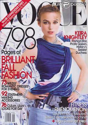Keira Knightley pour Vogue
