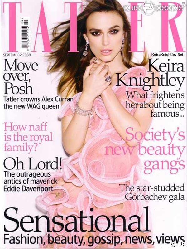 Keira Knightley pour Tatler
