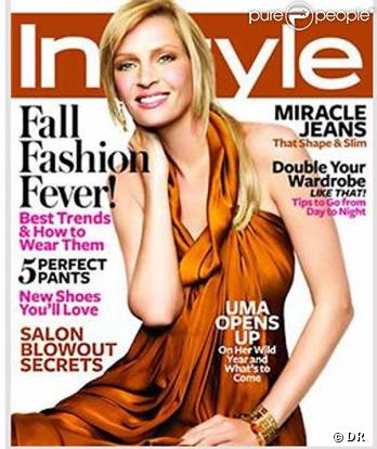Uma Thurman pour InStyle