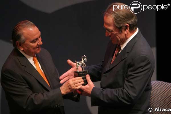 Tommy Lee Jones reçoit le El Cabrito de Plata