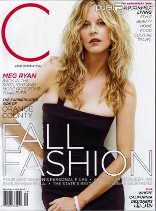 Meg Ryan pour C Magazine