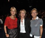 Virginie Efira,Ariane Massenet et Anne-Sophie Lapix à la rentrée Canal  