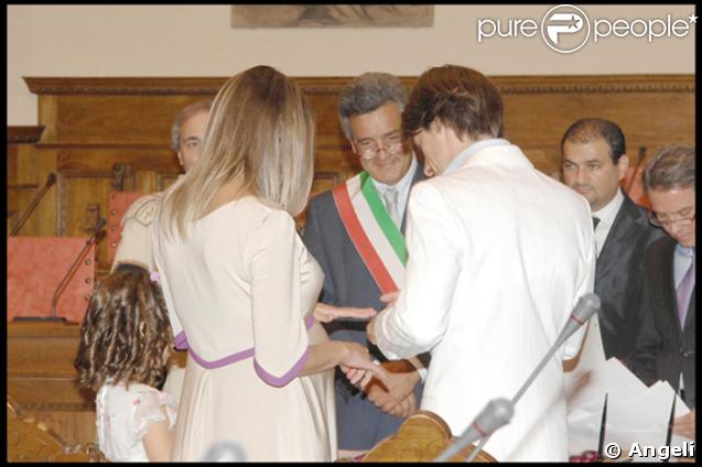 Le mariage d'Asia Argento et Michele Civetta