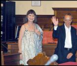 Le mariage d\'Asia Argento : Dario Argento marie sa fille