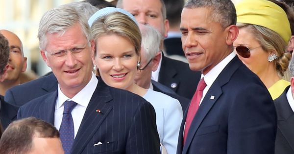 Résultat d’images pour Obama roi Philippe