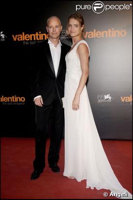 Soirée de projection du film de Valentino à la Mostra de Venise : Natalia Vodianova