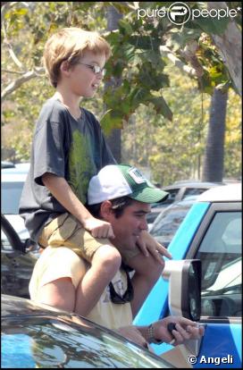 Dean Cain et son fils Christopher