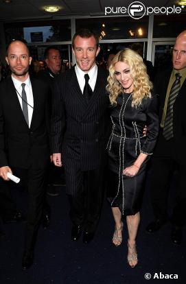 Guy RItchie et Madonna à la première de Rocknrolla