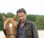 Thierry Lhermitte et Sultan, son fidèle destrier !