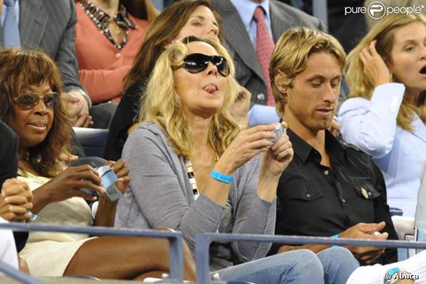 Kim Cattrall, son compagnon Alan Wyse et Star Jones