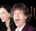 L'Wren Scott et Mick Jagger à la première de The women