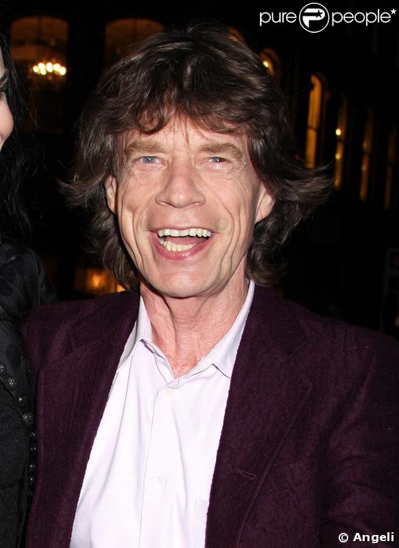 Mick Jagger à la 1ère de The Women