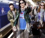 Katy Perry à Gare de Lyon, à Paris