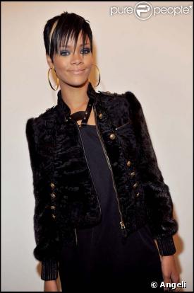 Rihanna au défilé Gucci