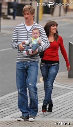 Fernando Torres, sa compagne Olalla, et... un bébé