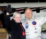 Steve Fossett et sa femme Peggy