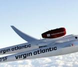 Steve Fossett aux commandes du Virgin Atlantic GlobalFlyer II avec lequel il a effectue le premier tour du monde en solitaire sans escale en 77 heures