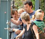 Ben Affleck, Jennifer Garner et Violet