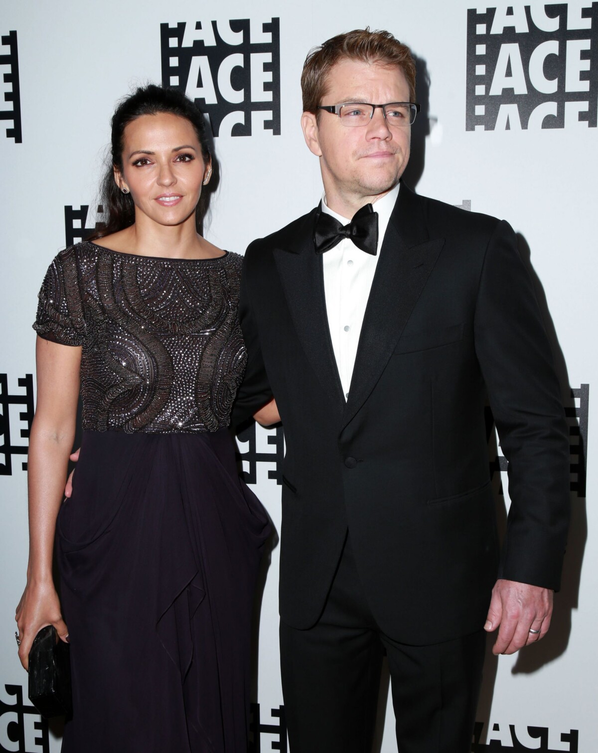 Photo Matt Damon Et Sa Femme Luciana Barroso Tapis Rouge Du Th