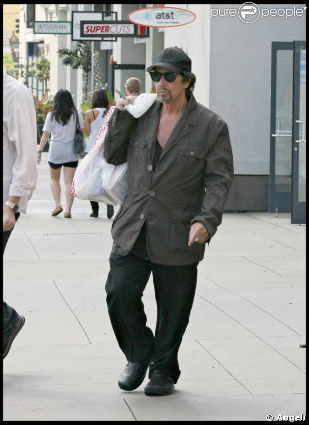 Al Pacino, street life