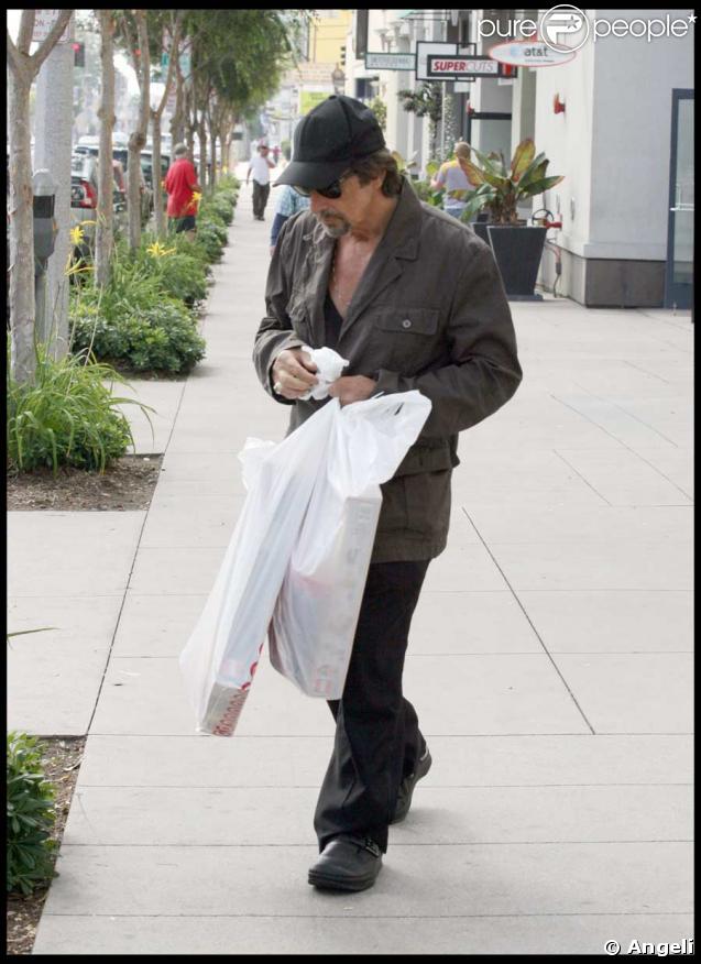 Al Pacino, street life