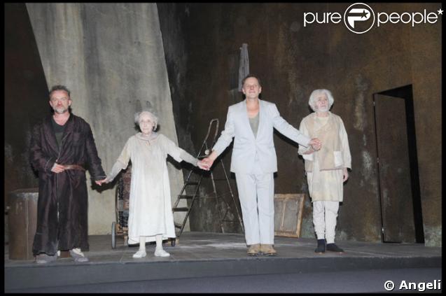La pièce Fin de Partie se joue au théâtre de l'Atelier
