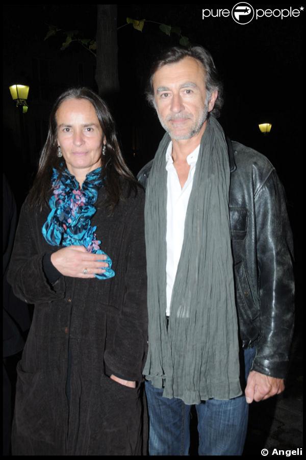 Christophe Malavoy et sa femme