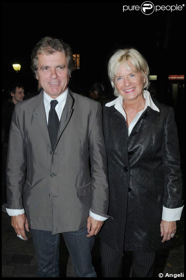 Claude Sérillon et sa femme Catherine Ceylac