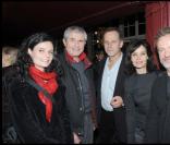 Salomé et Claude Lelouch, Charles Berling, Evelyne Bouix et Dominique Pinon