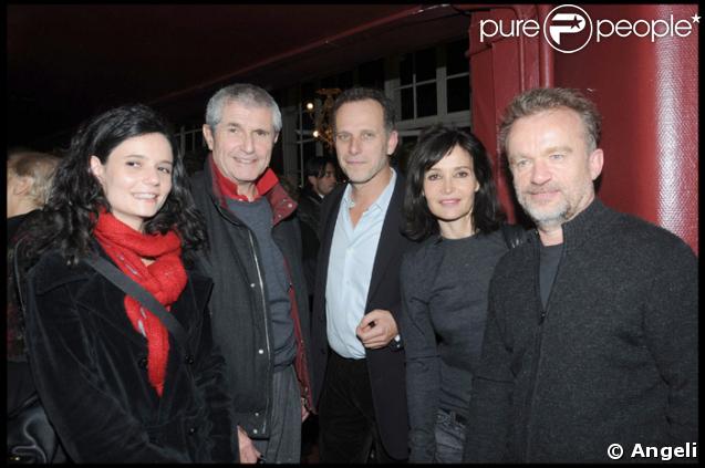 Salomé et Claude Lelouch, Charles Berling, Evelyne Bouix et Dominique Pinon