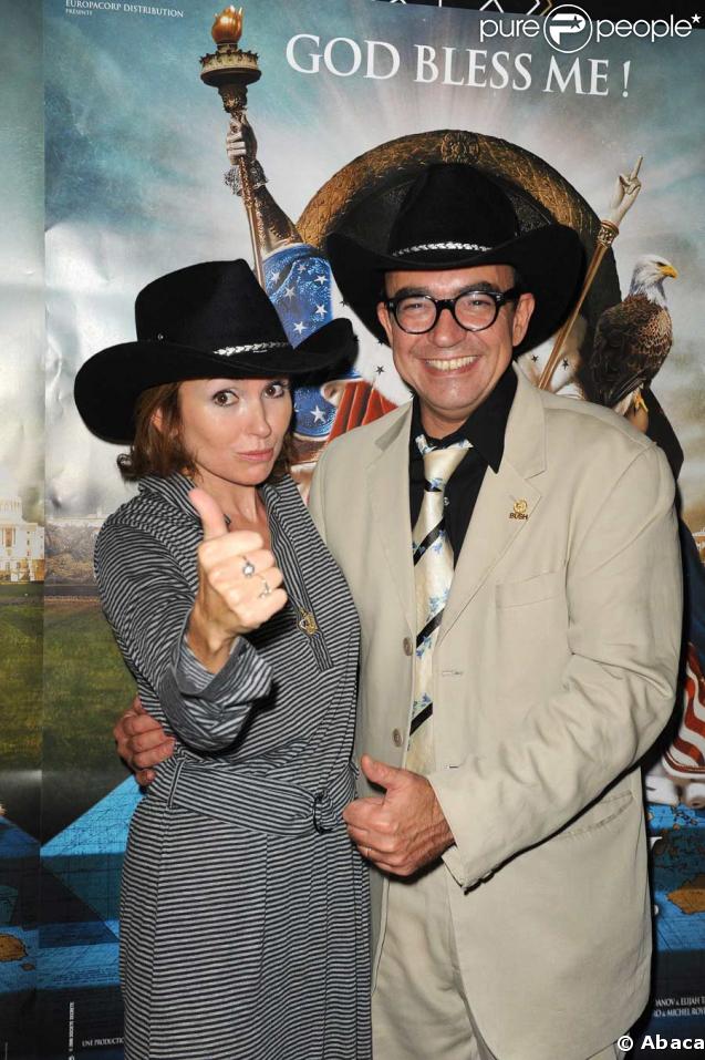 Karl Zéro, avec son épouse Daisy d'Errata
