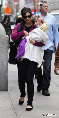 Katie Holmes et sa petite Suri