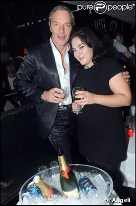 Marilou Berry et le directeur du Queen