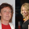 Paul McCartney présente sa petite dernière à Rosanna Arquette
