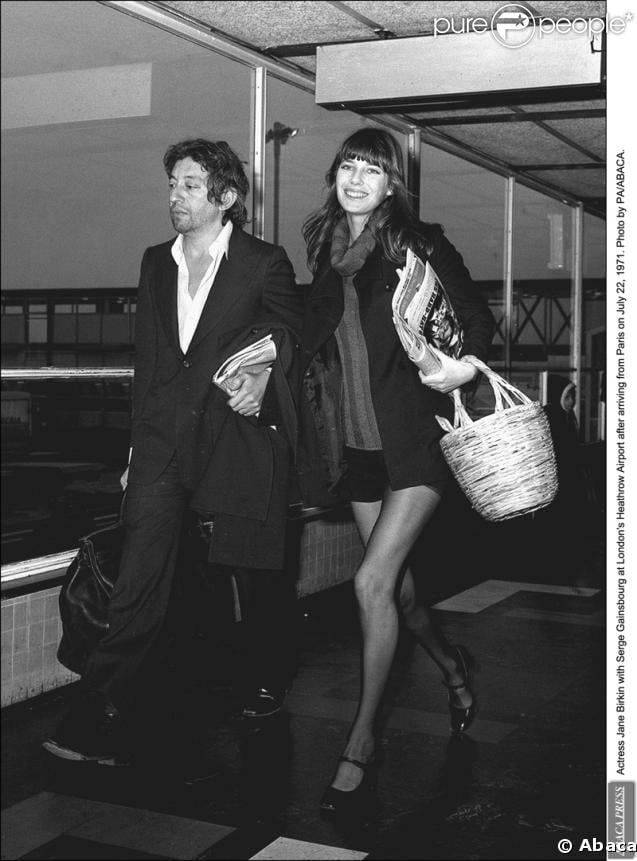 Serge et une Jane très Sixties toute en jambes et en miniminijupe