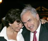 Anne Sinclair et son mari Dominique Strauss-Kahn