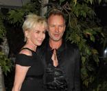 Sting et son épouse Trudie Styler