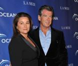 Pierce Brosnan et sa femme