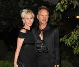 Sting et son épouse Trudie Styler