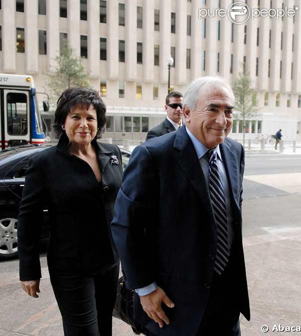 Dominique Strauss-Kahn et sa femme Anne Sinclair