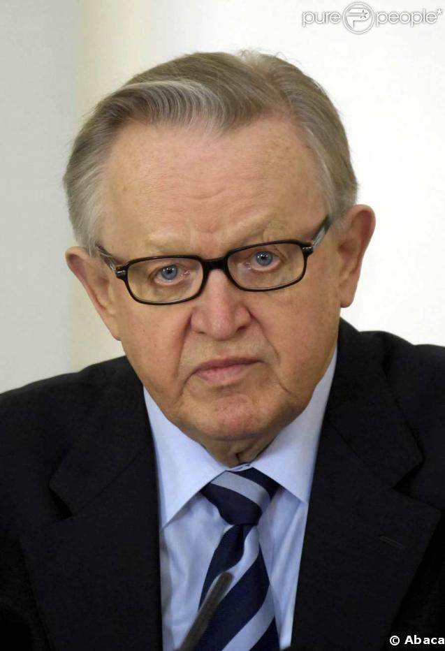 Martti Ahtisaari, prix Nobel de la paix 2008