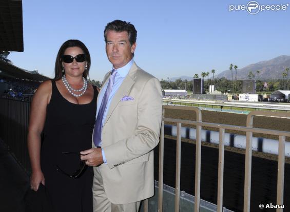 Pierce Brosnan et sa femme