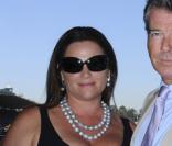 Pierce Brosnan et sa femme